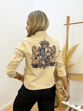 Chaqueta Joya Napoleónica beige