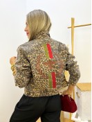 Cazadora Joya print