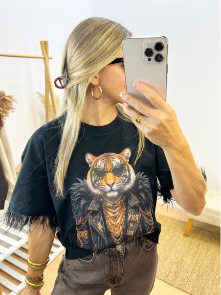Camiseta Joya negra
