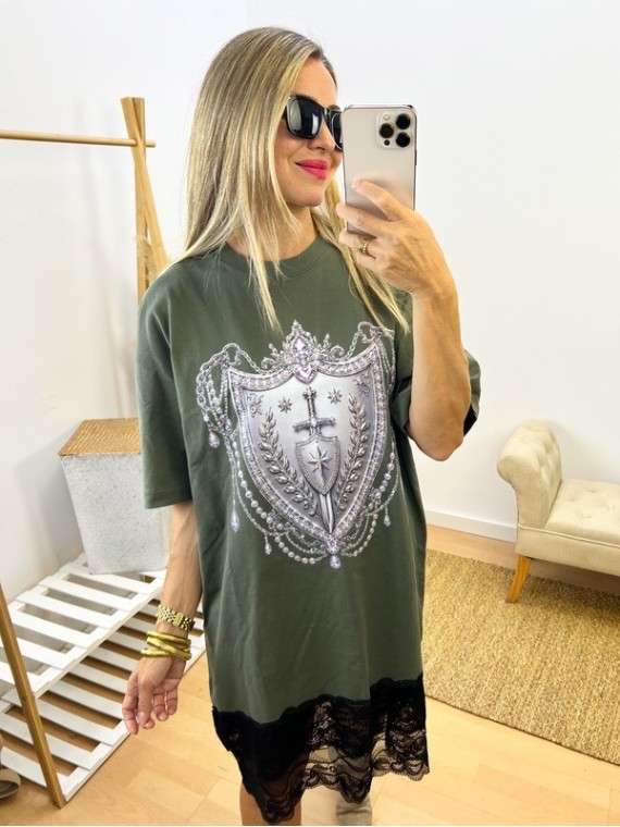 Vestido Joya verde