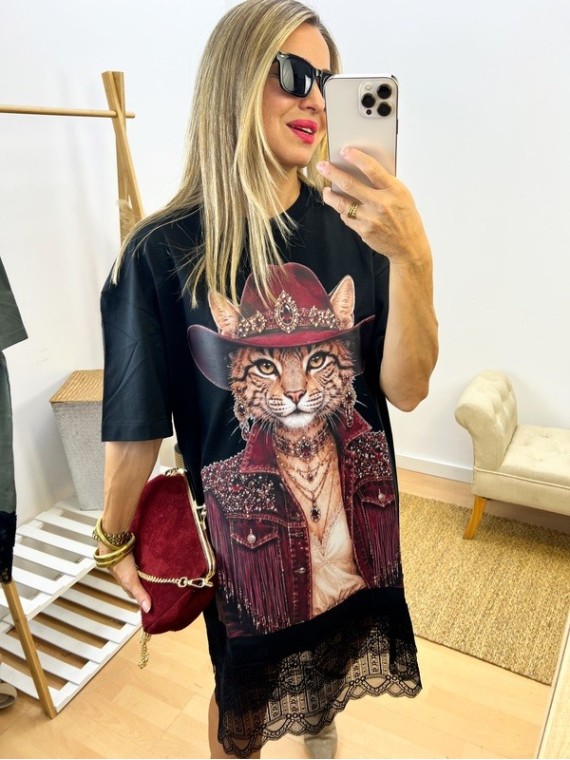 Vestido Joya negro