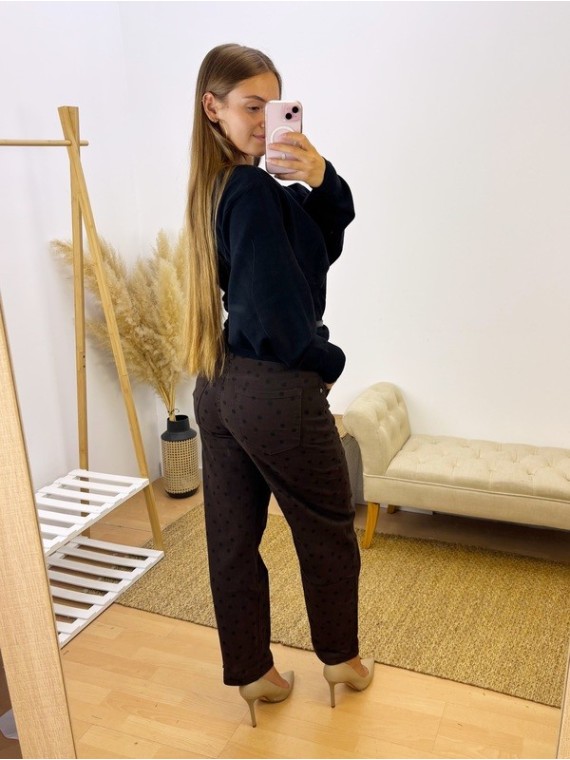 Pantalón Ballon print