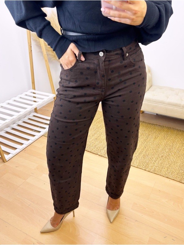 Pantalón Ballon print