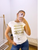 Camiseta Glam blanca