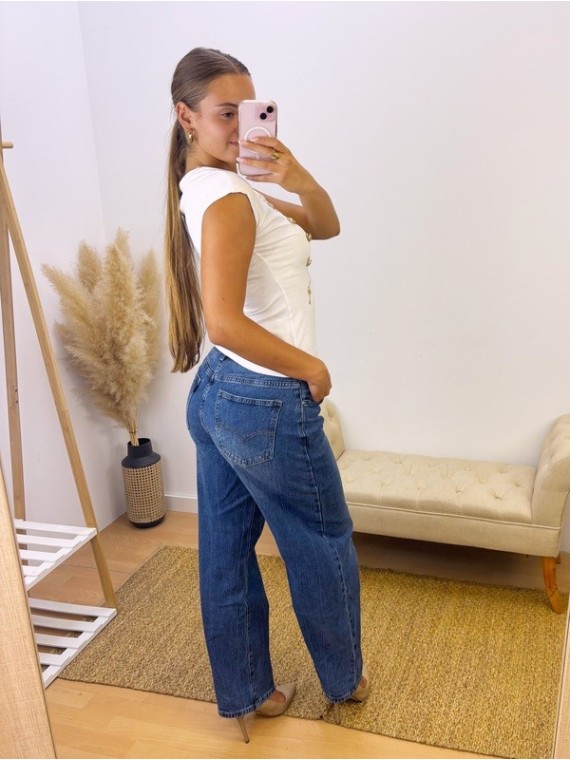 Pantalón Barrel vaquero