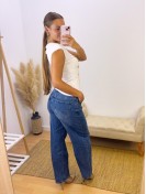Pantalón Barrel vaquero