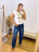 Pantalón Barrel vaquero