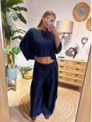 Pantalón Traje Marino