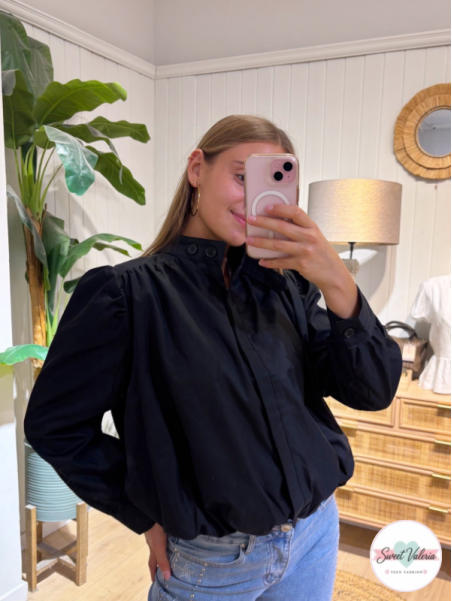 Chaqueta Globo Negra