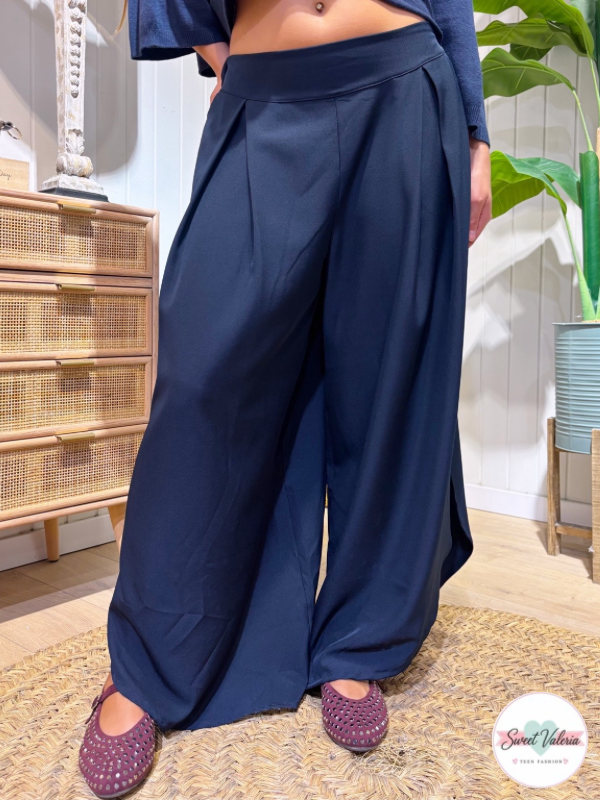 Pantalón Traje Marino