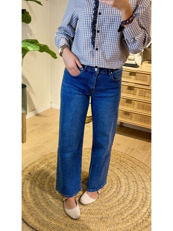 Pantalón Vaquero Tachuelas