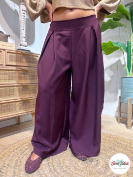 Pantalón Traje Granate
