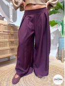 Pantalón Traje Granate