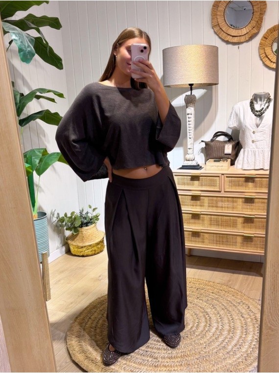Pantalón Traje Marrón