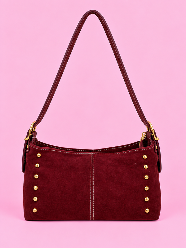 Bolso Tachuelas Granate