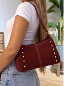 Bolso Tachuelas Granate