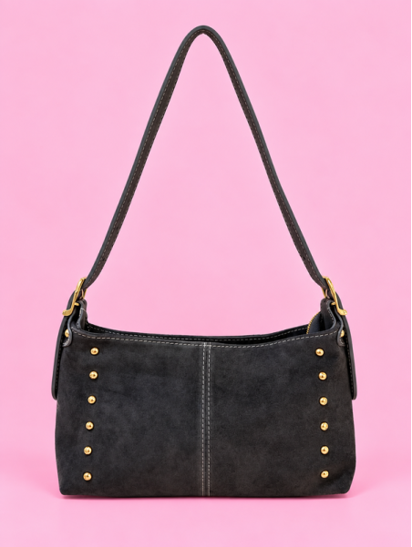 Bolso Tachuelas Gris