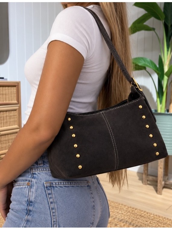 Bolso Tachuelas Gris