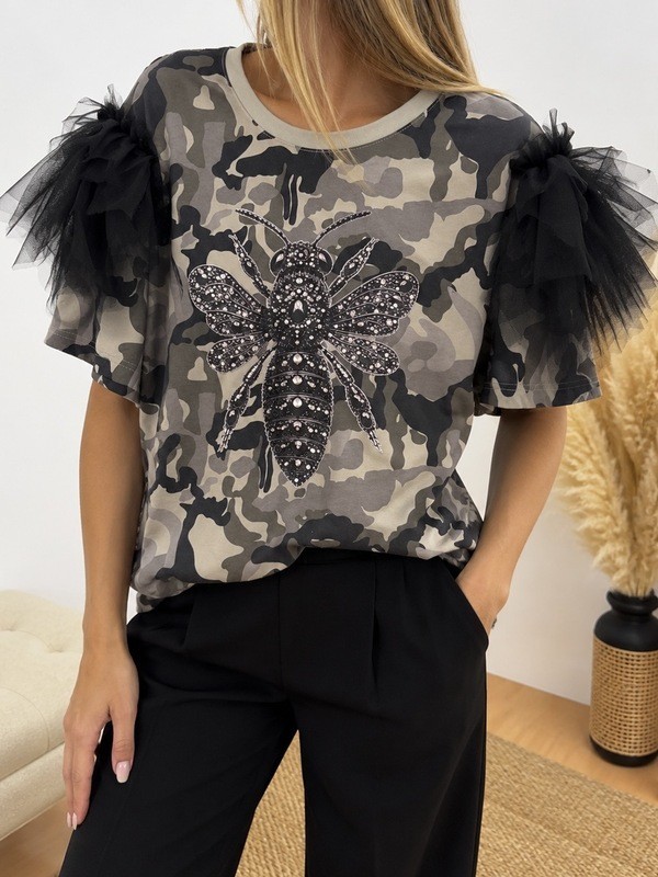 Camiseta Camuflaje Joya