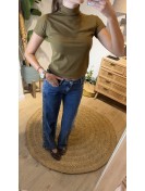 Top Cuello Alto Verde