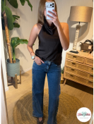Top Halter Marrón