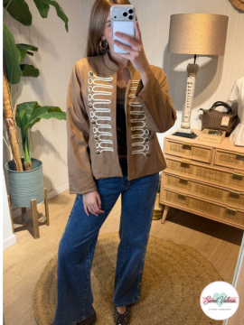 Chaqueta Napoleón Beige