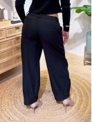 Pantalón Barrel Negro