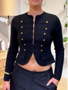 Chaqueta Punto Negra